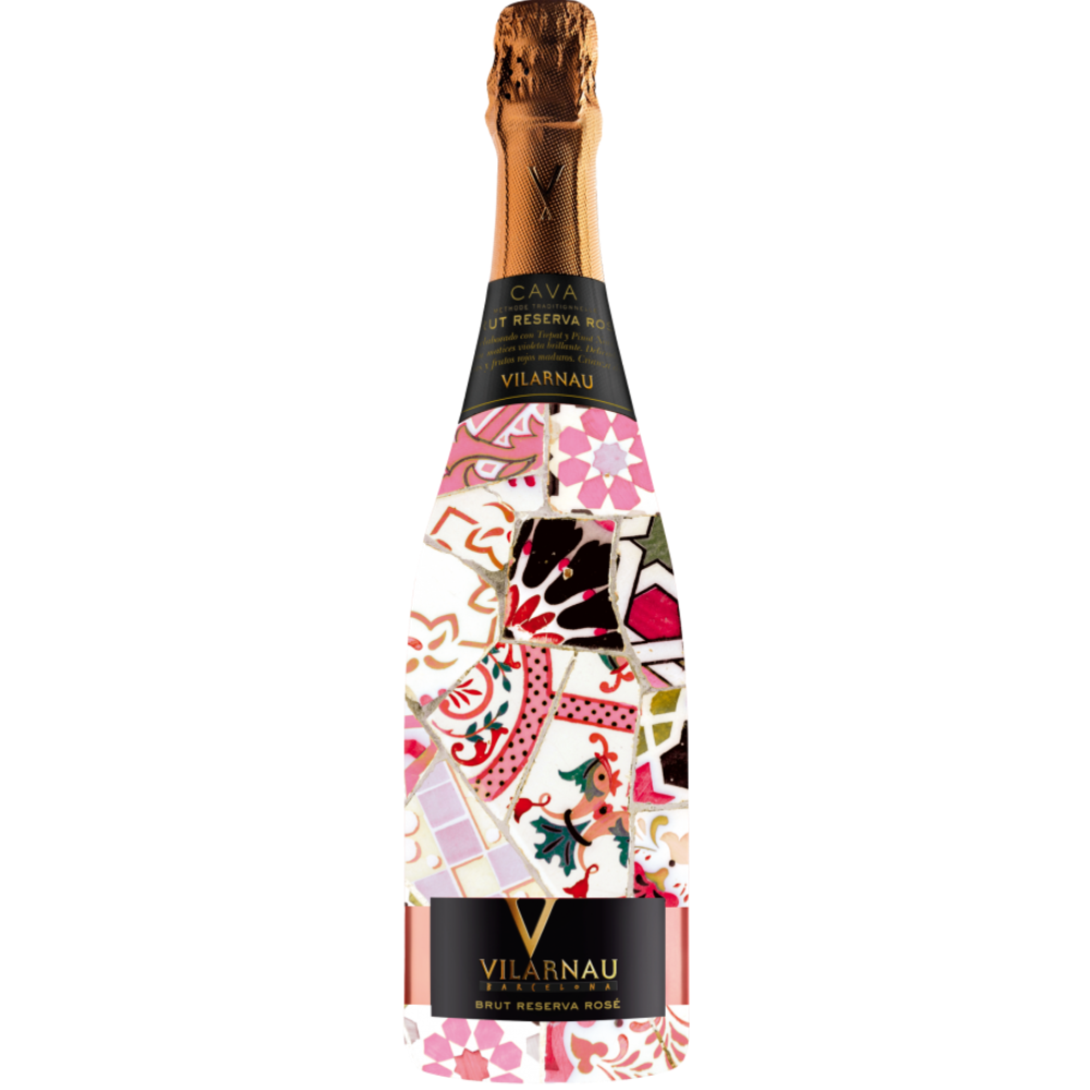 Vilarnau Brut Rosé, Catalunya Spain.png